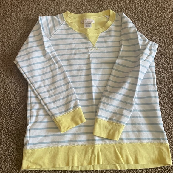 The Beaufort Bonnet Company Cassidy Crewneck Striped Top - Picture 6 of 8